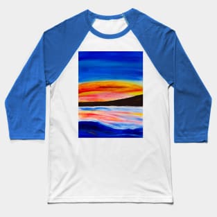 sunset Baseball T-Shirt